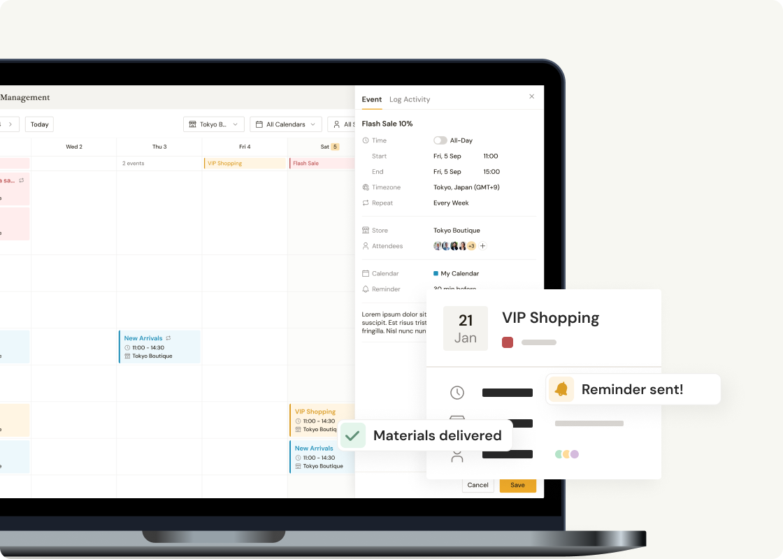 Screenshot of the feature