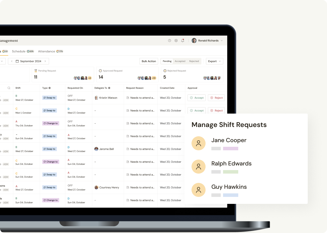 Screenshot of the feature